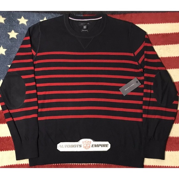 Vintage Tommy Hilfiger Cotton Cashmere sweater XL sportsman pwing Bear Golf Rlx - Picture 1 of 6